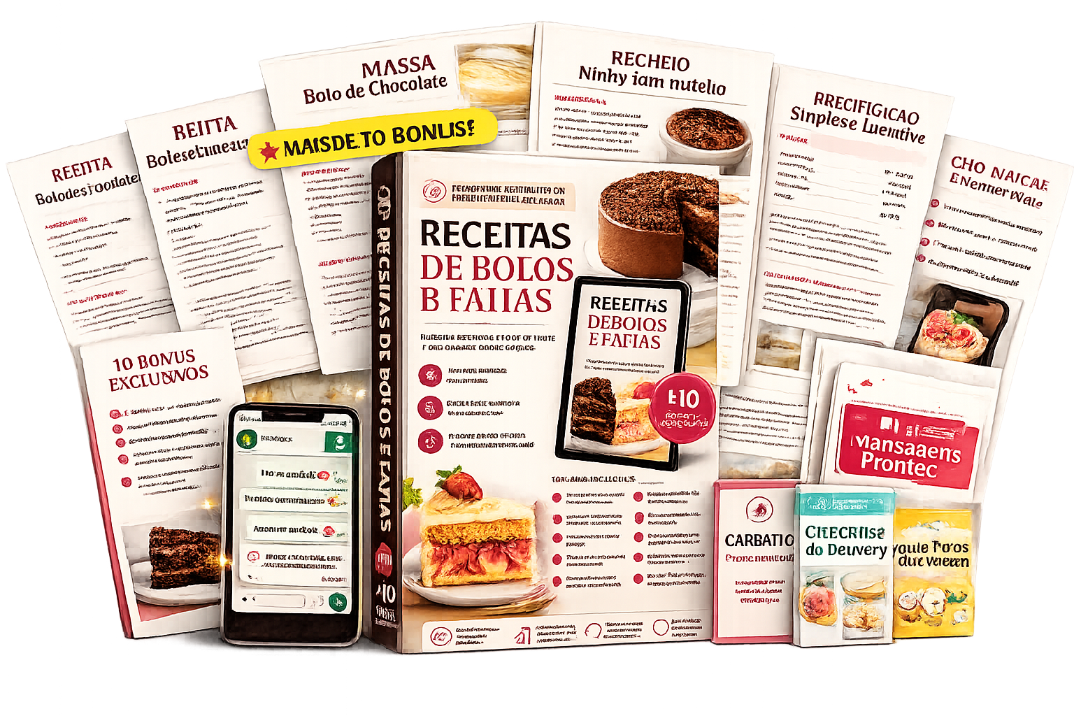 Plano Completo Receitas Lucrativas de Bolos e Fatias